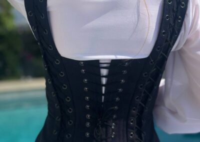 Levirina closeup of black vest Gallery8